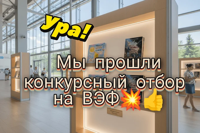 Мы прошли конкурсный отбор на ВЭФ!